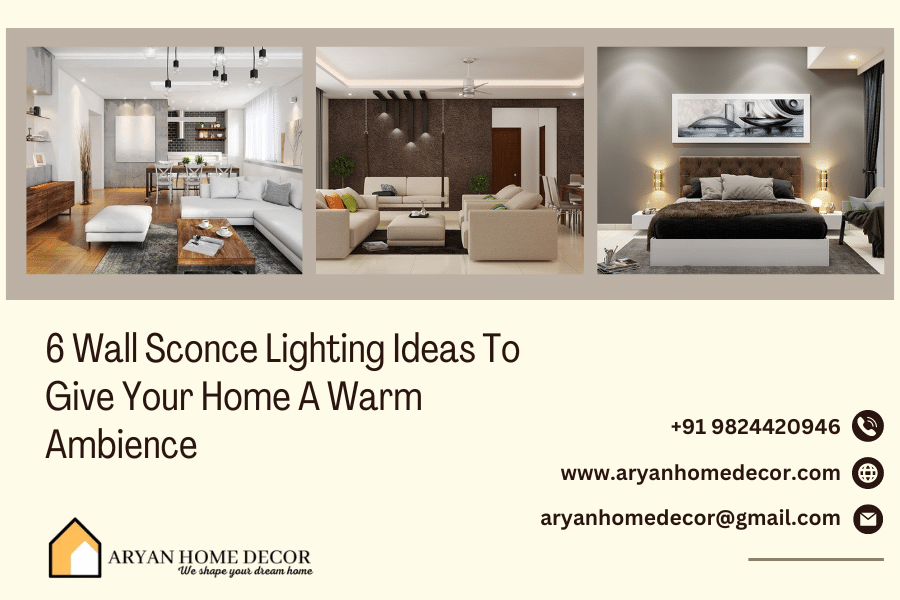 6 Wall Sconce Lighting Ideas To Give Your Home A Warm Ambience