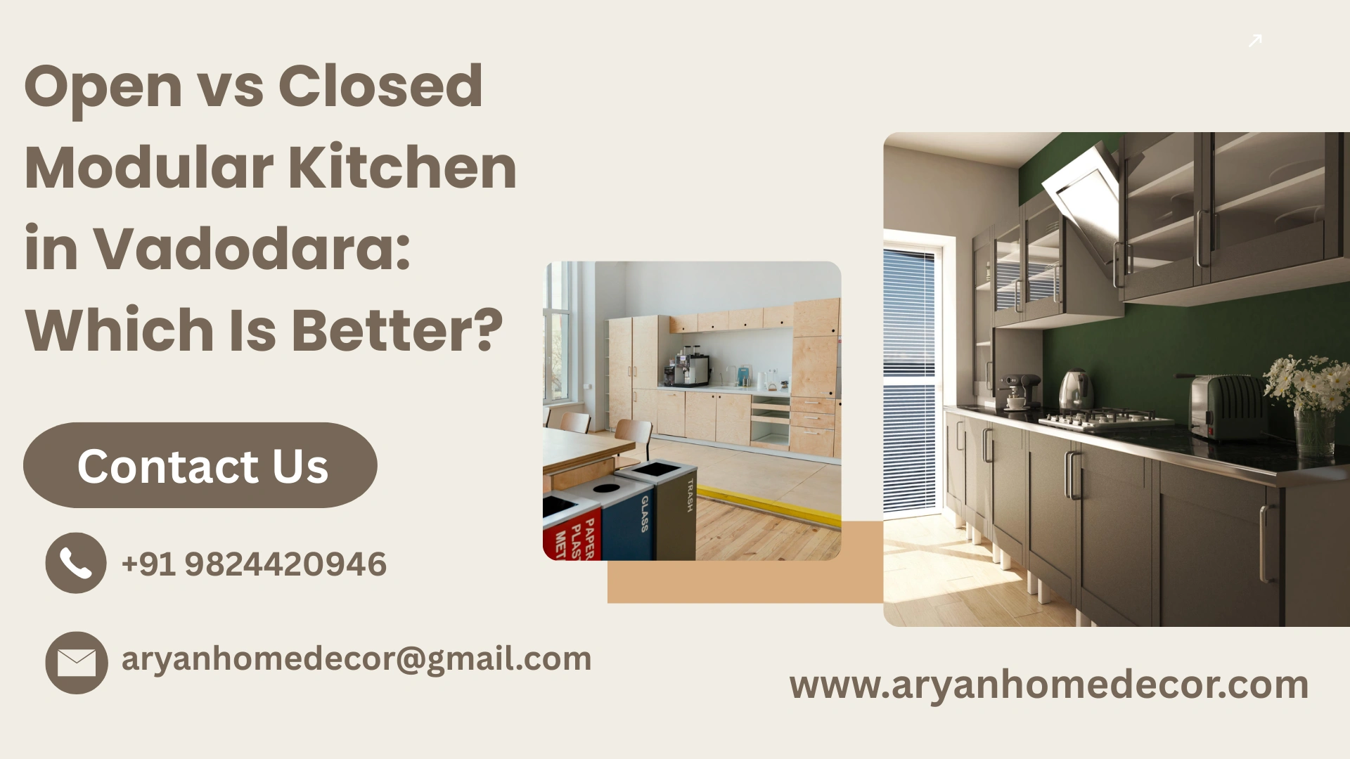 Open vs Closed Modular Kitchen in Vadodara: Which Is Better?